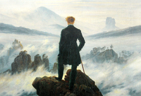 Illustrasjonsfoto. Malt av Caspar David Friedrich.