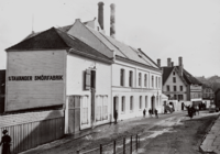Stavanger Smørfabrik i 1910. Foto: Georg Kjellerød.