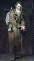 Illustrasjonsfoto. Malt av Perov i 1870.