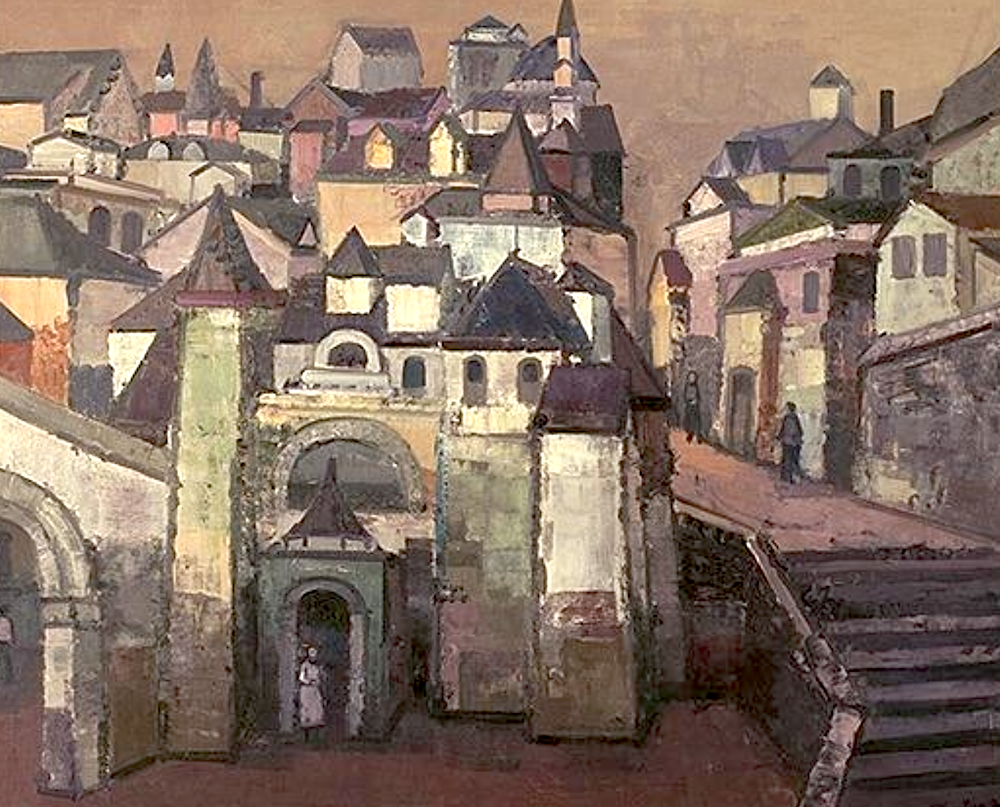 "Morgen", olje på lerret, 1976.