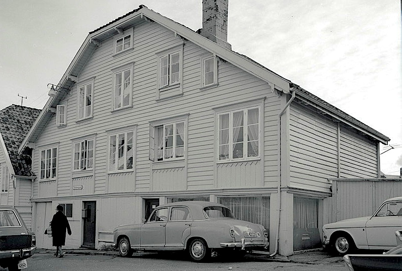 Sølvberggata 11. Foto: Alf Brueland/Stavanger byarkiv.