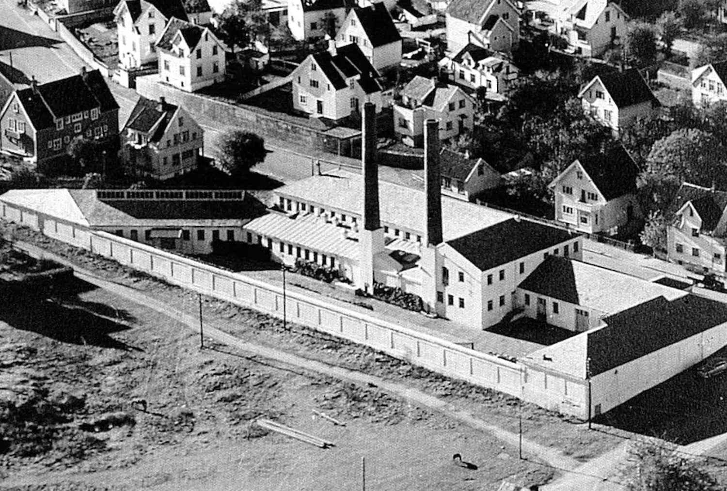 AS Vestlandske spikerfabrikk. Foto: Ukjent.