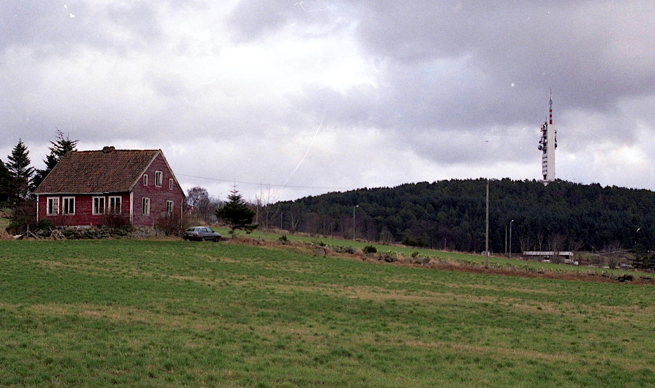 Ullandhaug i 1989. Foto: Stavanger byarkiv.