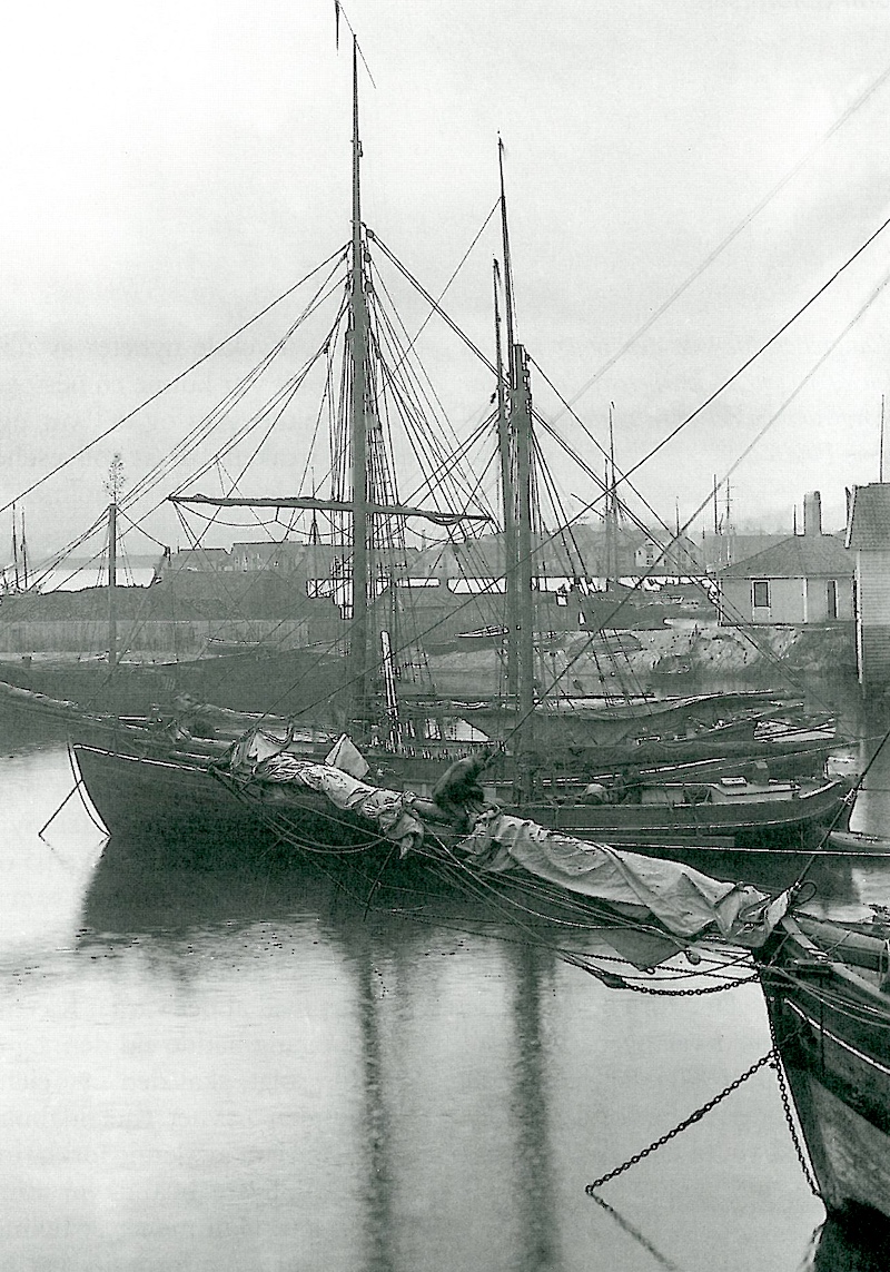 Motiv fra Kjeringholmen. Foto: Statsarkivet i Stavanger.