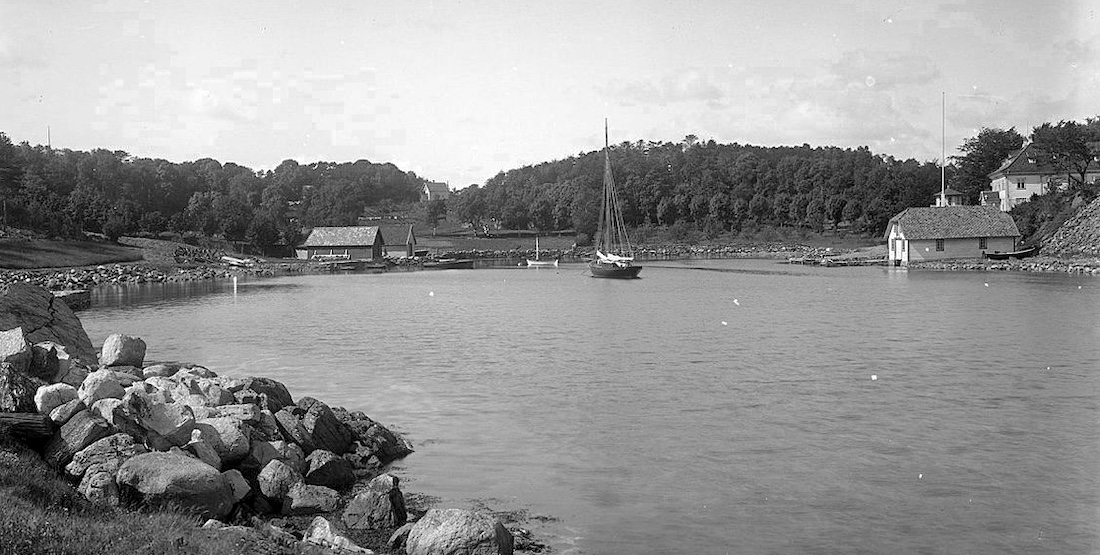 Ramsvig i 1916. Foto: Gunnar Wareberg/Stavanger byarkiv.