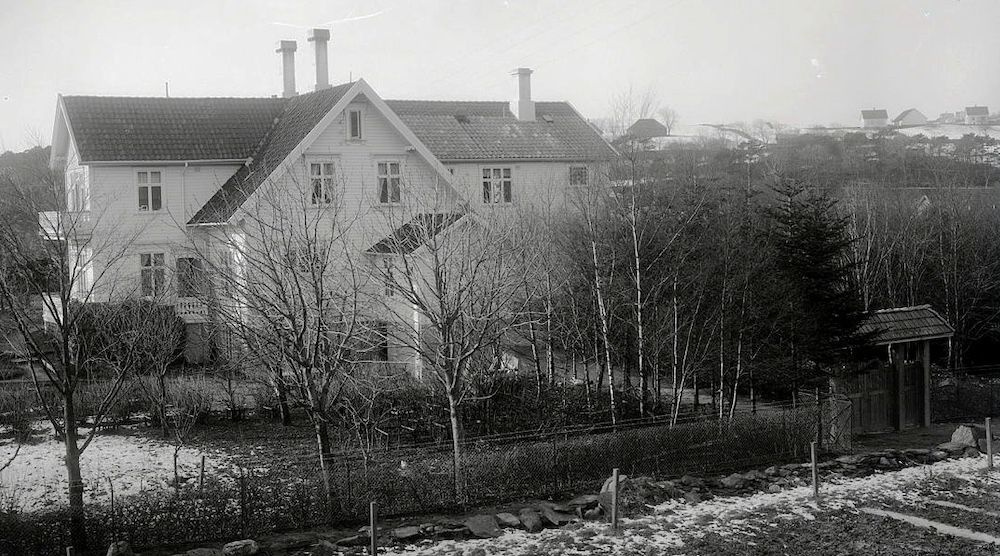 Barnehjemmet i 1916. Foto: Hakon Johannessen/Stavanger byarkiv.