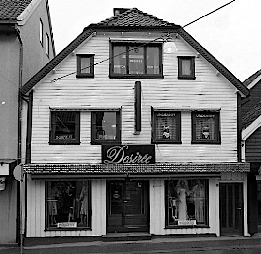 Huset i 1981. Foto: Stavanger byarkiv.