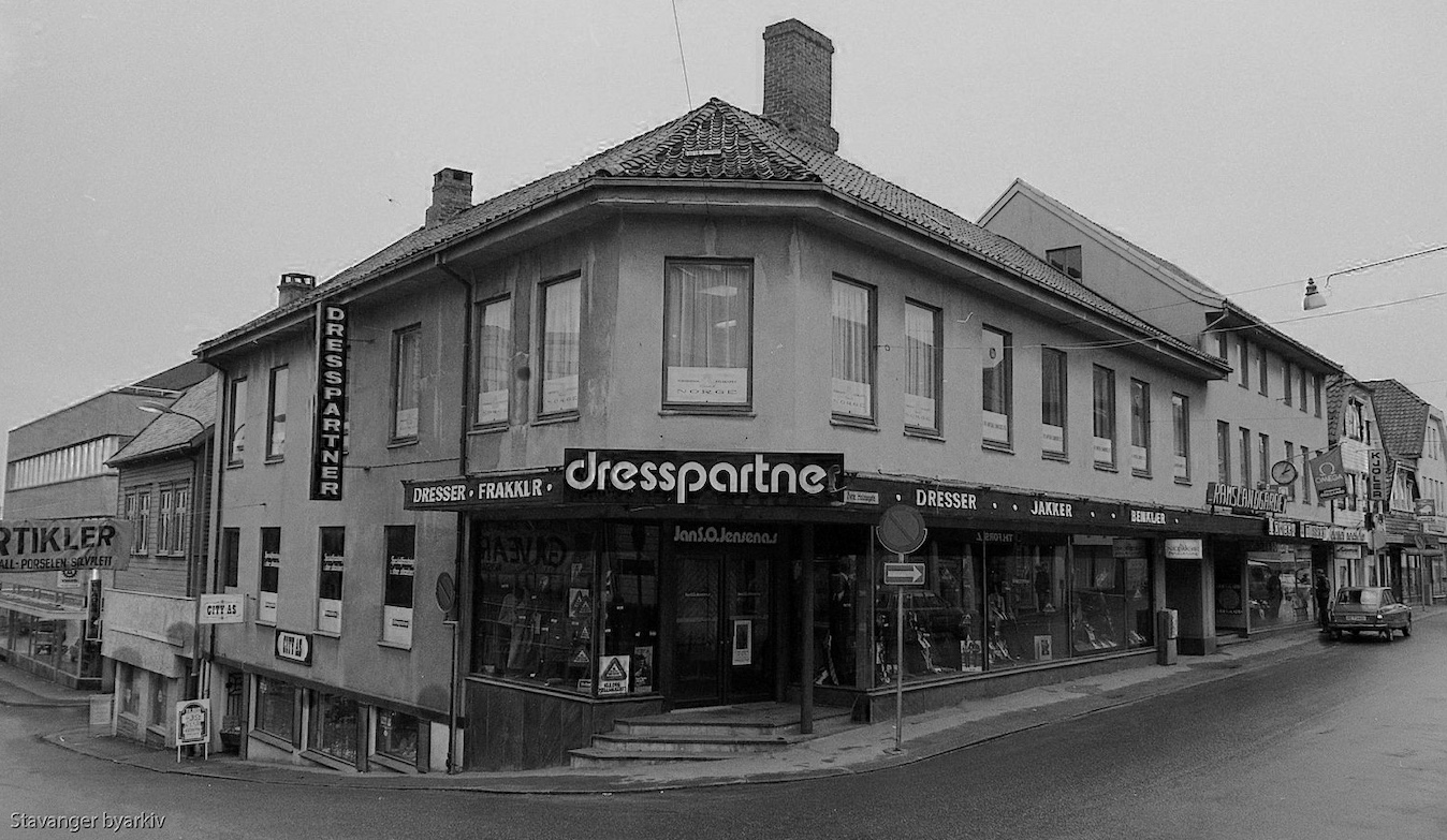 Bygningen i 1981. Foto: Anne Midtrød/Stavanger byarkiv.