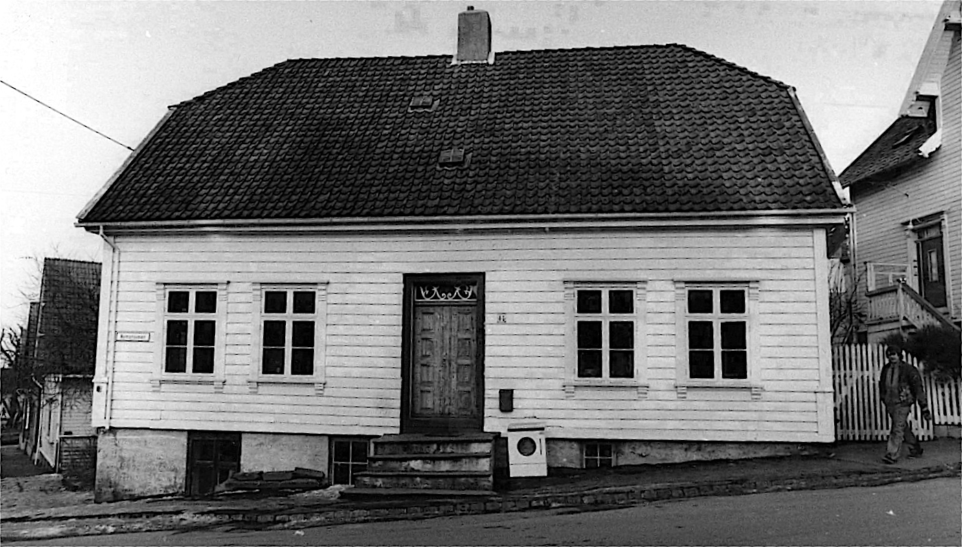Huset i 1984. Foto: Rogalands Avis/Stavanger byarkiv.