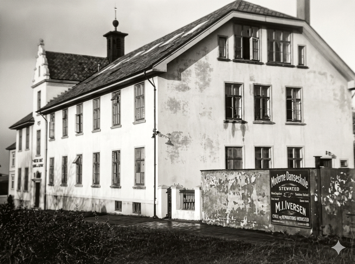 Bildet ble tatt 26. november 1928. Foto: Stavanger byarkiv.