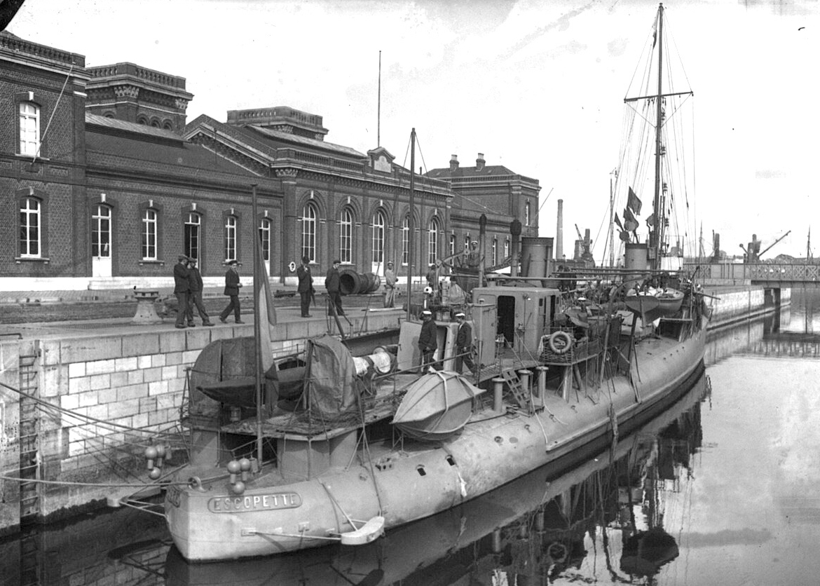 Torpedobåten Escopette.