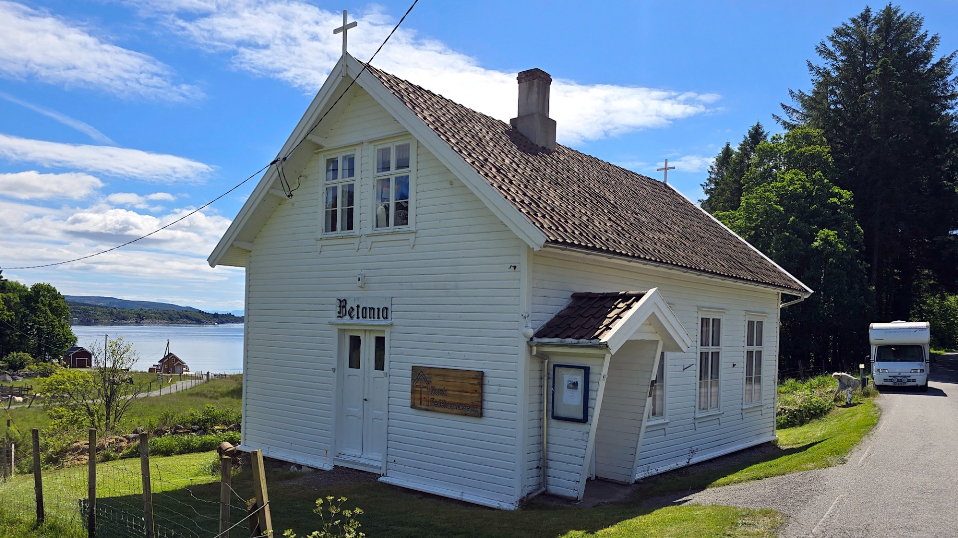 Fosen bedehus/Norsk Bedehusmuseum. Foto: Erling Jensen - 2026.